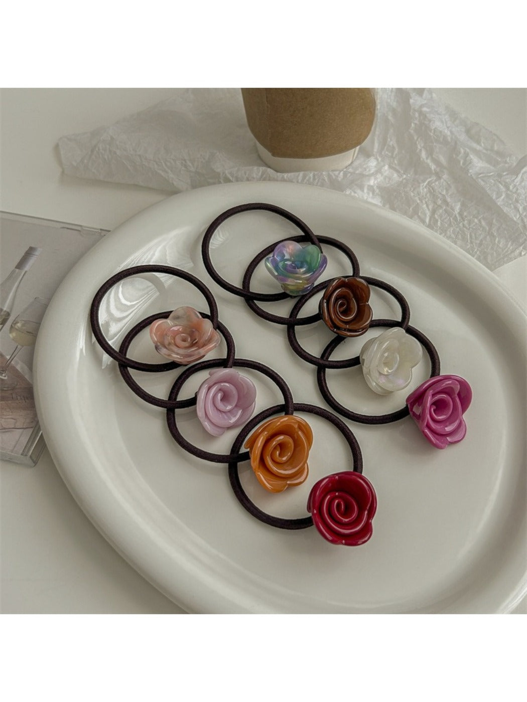 Gifty - Minimalist Rose Hair Tie