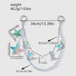 Keypus - Y2K Ocean Beaded Sea Star Bag Charm Keychain