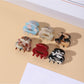 Beau - Small Oval Cut Out Hair Claw Clip