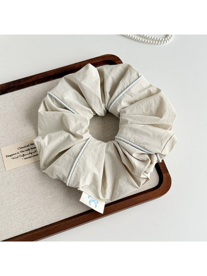Gifty - High Elasticity Plain Polyester Scrunchie