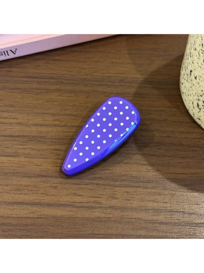 Beau - Polka Dot Acetate Tapered Hair Clip