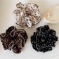 Gifty - Elegant Ditsy Floral Ruched Scrunchie