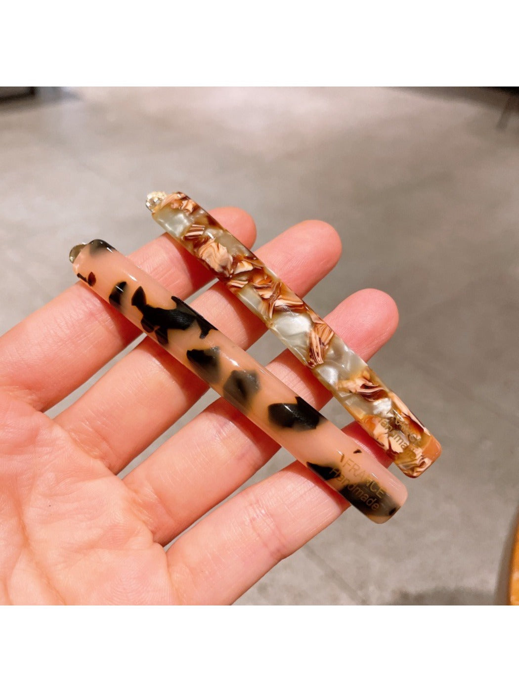 Beau - Vintage Long Barrette Hair Clip