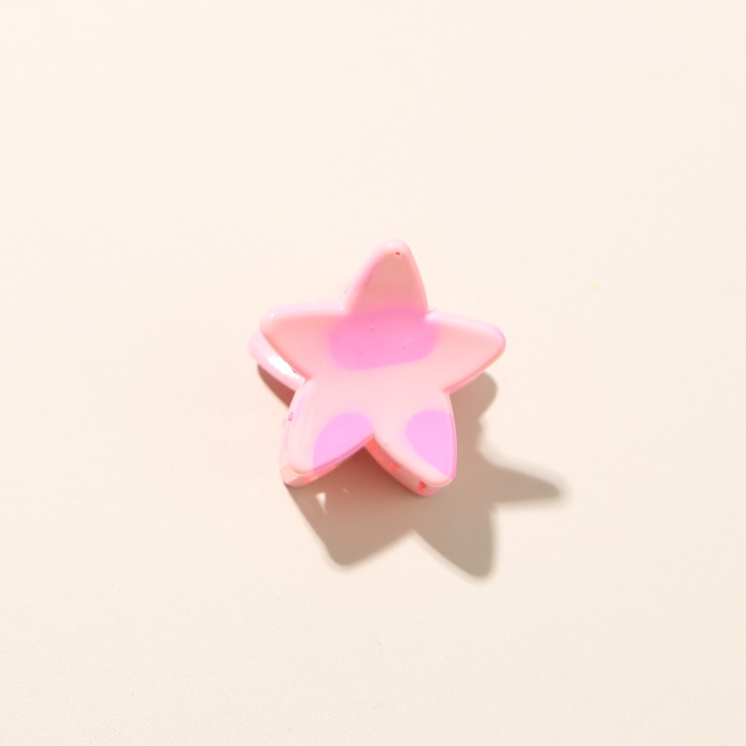 Beau - Sweet Star Shape Glossy Side Styling Claw Clip