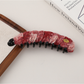 Beau - Refined Plush Style Curved Banana Clip