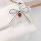 Keypus - Y2K Heart Bow Beaded Bag Charm Keychain