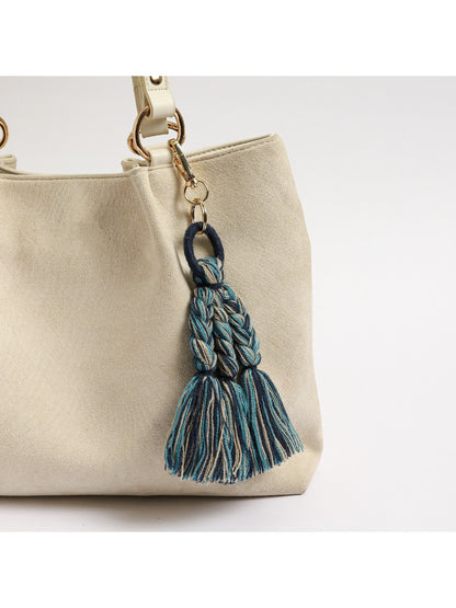 Keypus - Color Block Tassel Bag Charm