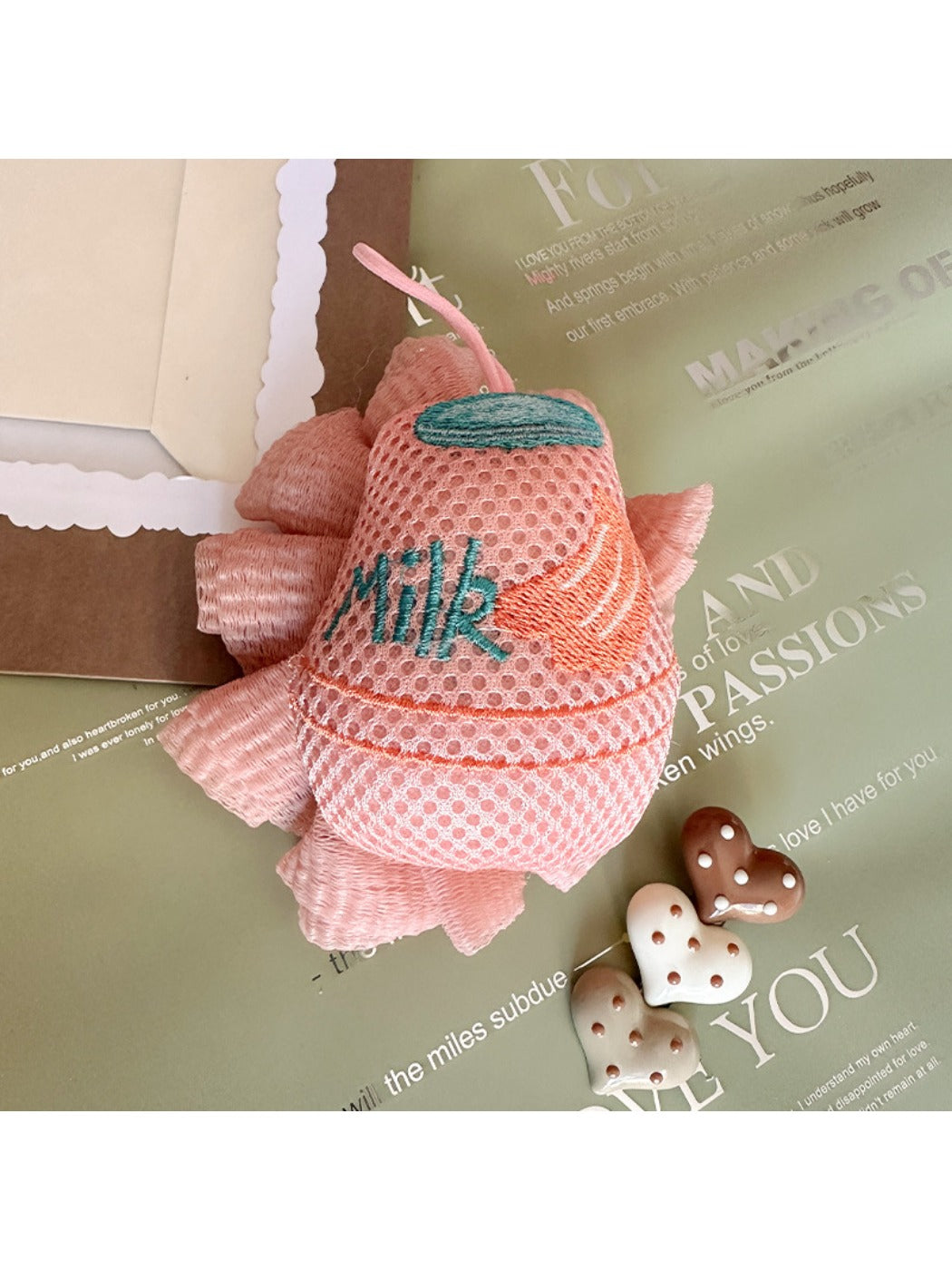 Papo - Cute Animal Shower Puff