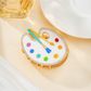 Beau - Alloy Paint Palette Shape Claw Clip