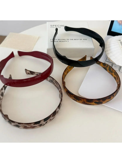 Gifty - Foldable Leopard Print Acetate Headband