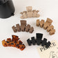 Beau - Simple Matte Finish Plastic Claw Clip