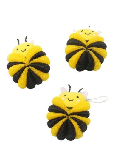 Papo - Cute Bee Scrubber Pouf