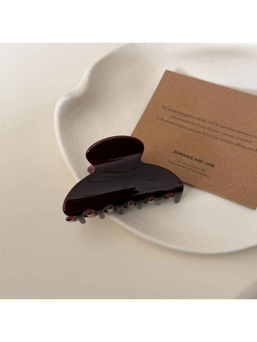 Beau - Elegant Solid Color Hair Clip