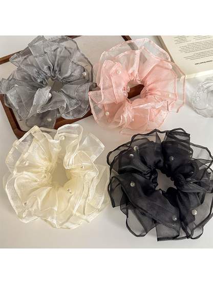 Gifty - Layered Organza Style Ponytail Scrunchie