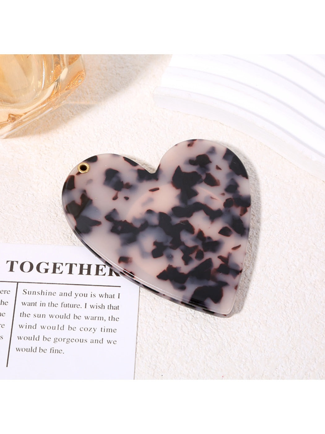 Mirroray - Leopard-print Mirror Valentine Love Mirror