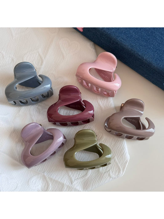 Beau - Glossy Irregular Open Design Hair Claw Clip