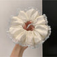 Gifty - Lace Trimmed Mesh Scrunchie