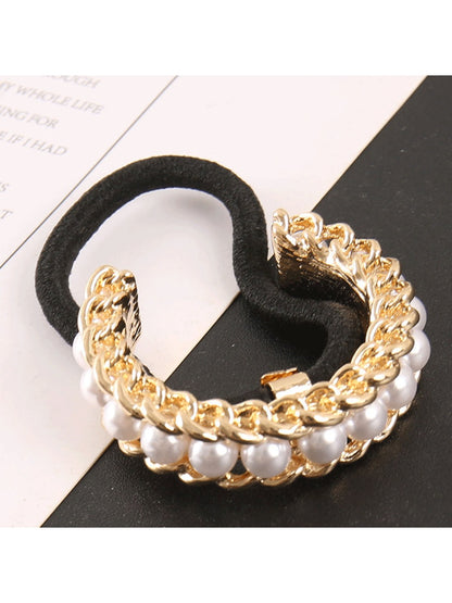 Gifty - Vintage Chain Bead Hair Tie