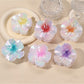 Beau - Gradient Floral Plastic Hair Claw Clip