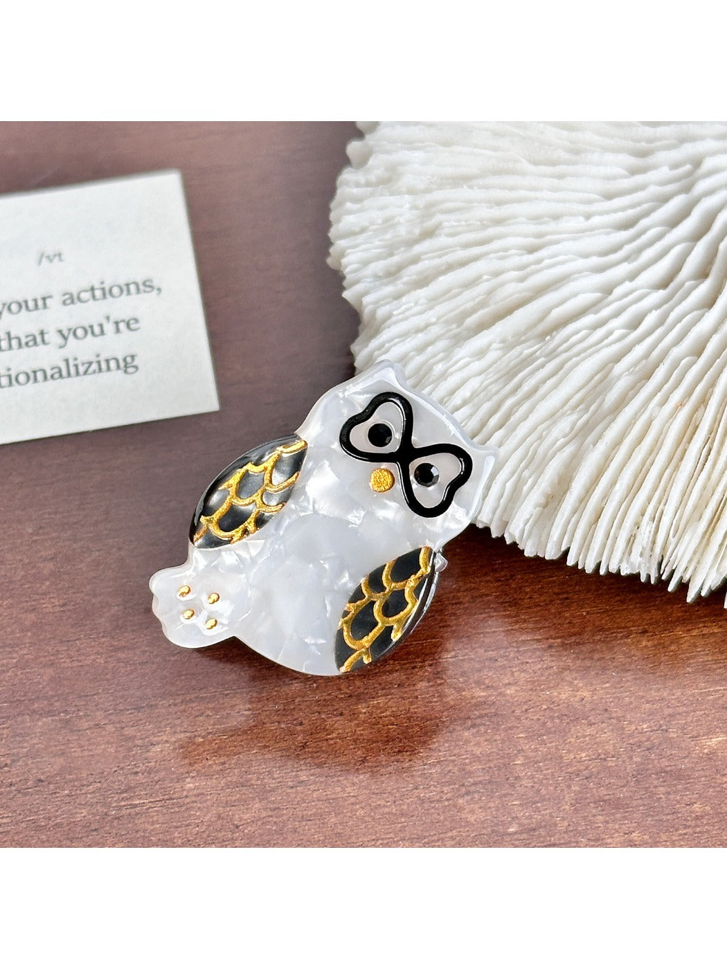 Beau - Cute Cartoon Owl Hair Clips