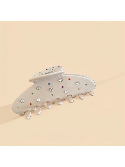 Beau - Acetate Crystal-Embellished Claw Clip