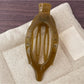 Beau - Flat Openwork Hair Claw Clip