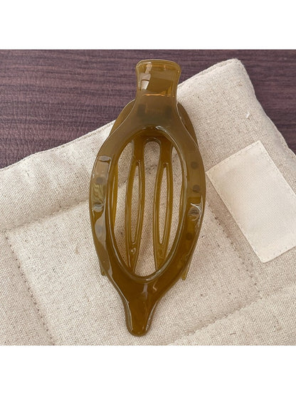 Beau - Flat Openwork Hair Claw Clip