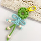 Keypus - Beaded Fringe Flower Keychain