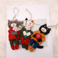 Feltery - Cute Plush 3D Cat Keychain Key Ring Bag Charm