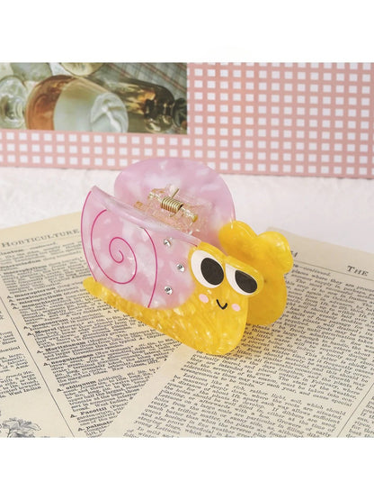 Beau - Adorable Snail Shaped Hair Claw Clip