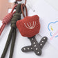 Keypus - Red Tulip Flower Keychain