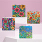 Mirroray - Portable Makeup Mirror with Floral Design