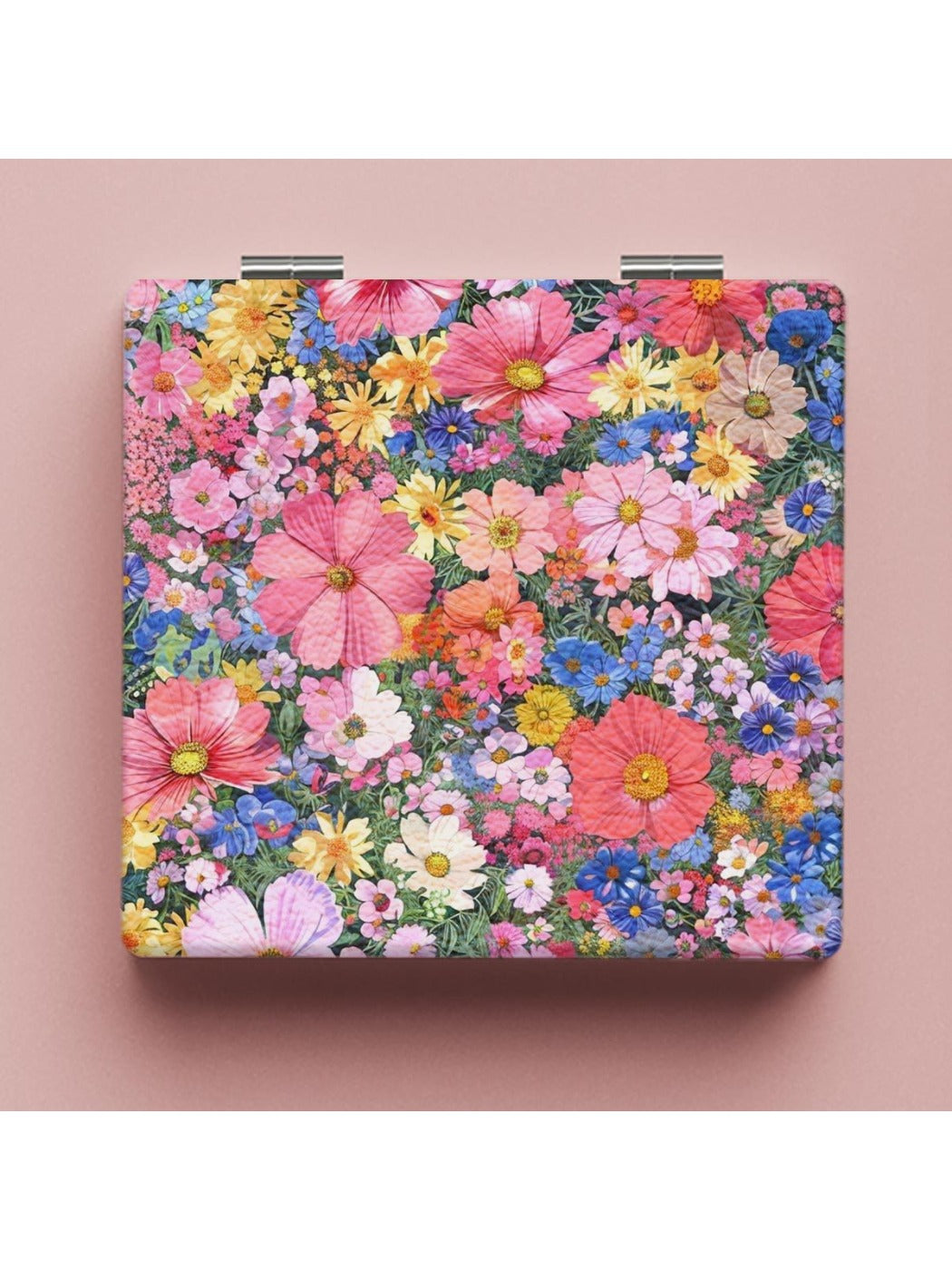 Mirroray - Elegant Floral Pattern Makeup Mirror