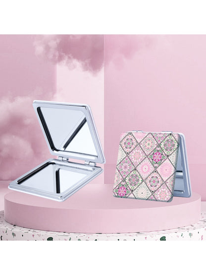Mirroray - Portable Printed Compact Foldable Makeup Mirror