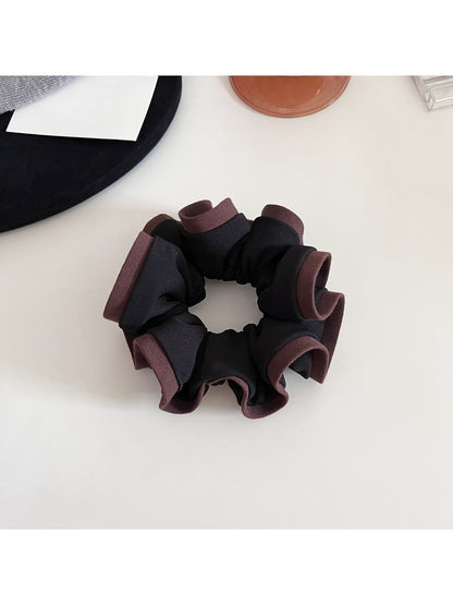 Gifty - Elegant Two-Tone Color-Block Scrunchie