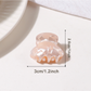 Beau - Glossy Mini Textured Hair Styling Claw Clip