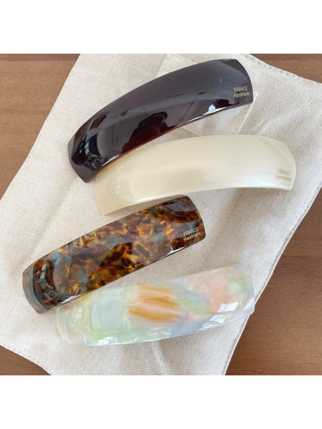 Beau - Minimally Curved Acetate Hair Clip