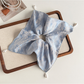 Gifty - Vintage Satin Jacquard Pendant Scrunchie