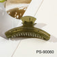 Beau - Straight-Shaped Jelly-Colored Hair Clip