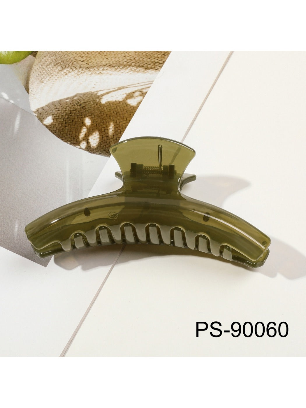 Beau - Straight-Shaped Jelly-Colored Hair Clip