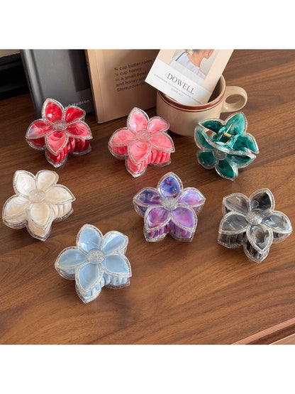 Beau - Floral Hair Claw Clip for Women