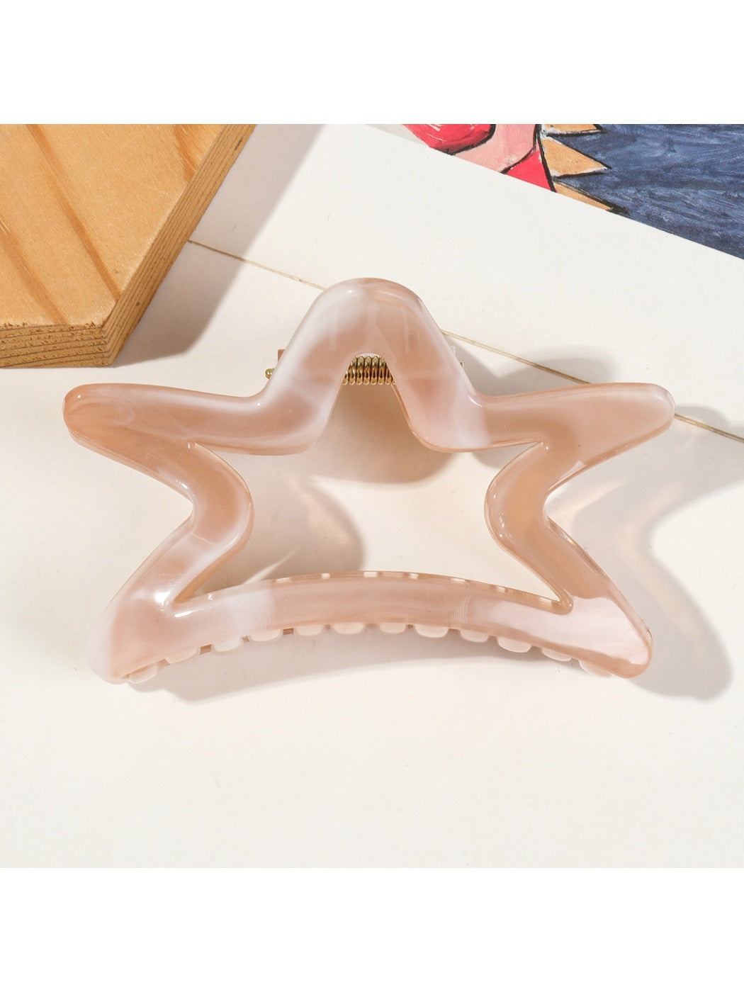 Beau - Christmas Star Shaped Jelly Hair Clips