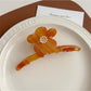 Beau - Flower Shaped Acetate Hair Claw Clip