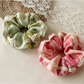 Gifty - Large Ruffled Openwork Detail Scrunchie