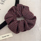 Gifty - Warm Plaid Hair Scrunchie