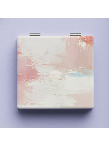 Mirroray - Minimalist Oil Painting Style Makeup Mirror