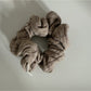 Gifty - Minimalist Striped Ruched Scrunchie