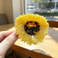 Beau - Yellow Sunflower Shape Claw Clip