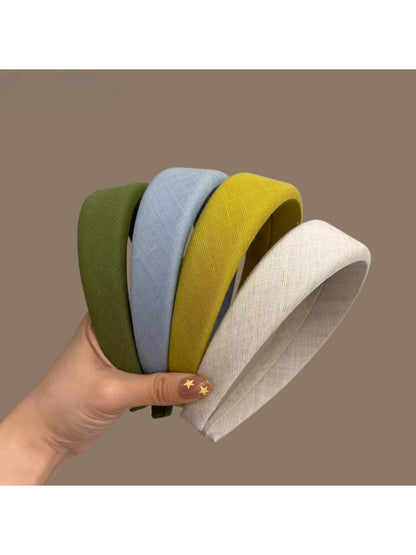 Gifty - Simple Padded Fabric Wide Women's Headband