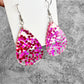 Earedge - Cute Teardrop Heart Earrings